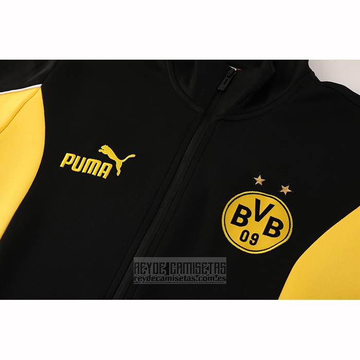 Chandal de Chaqueta del Borussia Dortmund 2025-2026 Negro